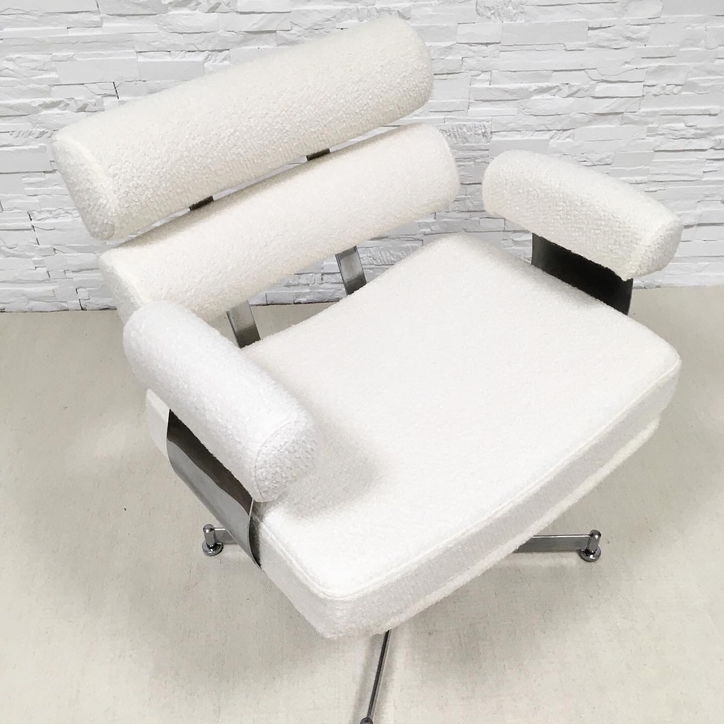 Fauteuil de coiffeur pivotant  vintage-
