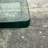 Vintage design coffee table in glass and bronze Vvv Valenti