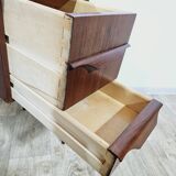 Gunnar nielsen tibergaard, toilet teak, denmark, 1960s.