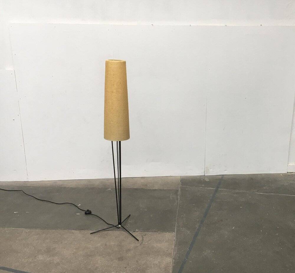 Minimalist floor lamp from Hesse Leuchten, mid-century, 1960s.