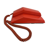 Orange 1970s phone