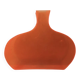 Vintage orange vase.