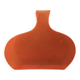 Vintage orange vase.