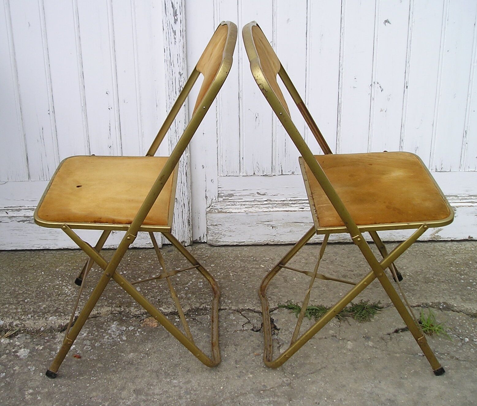 Pair of Chaisor folding chairs from the 70s