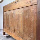 Jam cabinet, folk art furniture, oak, 19th century