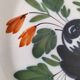 6 earthenware plates from the East - vintage 1960s