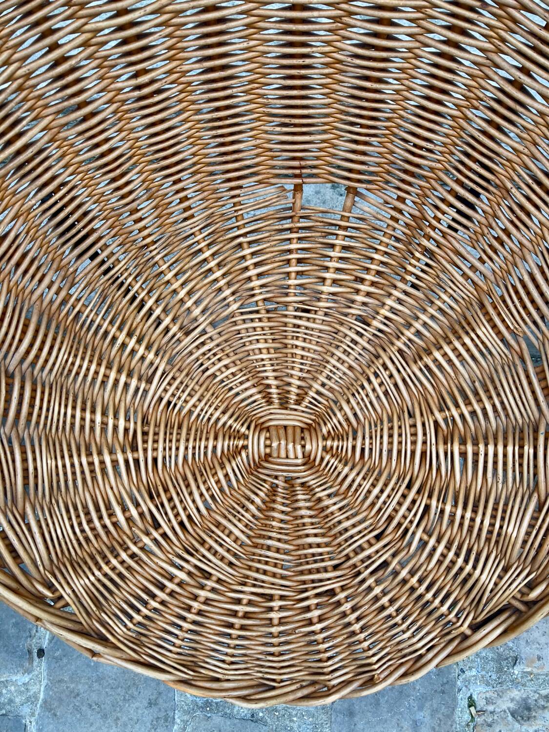 4 rattan chairs from 1950