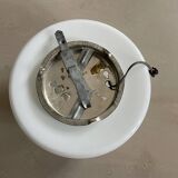 Set of 3 opaline wall lights