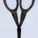 Pair of Art-Nouveau embroidery scissors, in perfect condition!