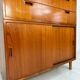 1960s Vintage Mid-Century Danish Three-Piece Teak Cabinet