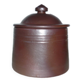 Stoneware butter pot
