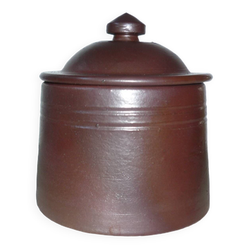 Pot à beurre en grès