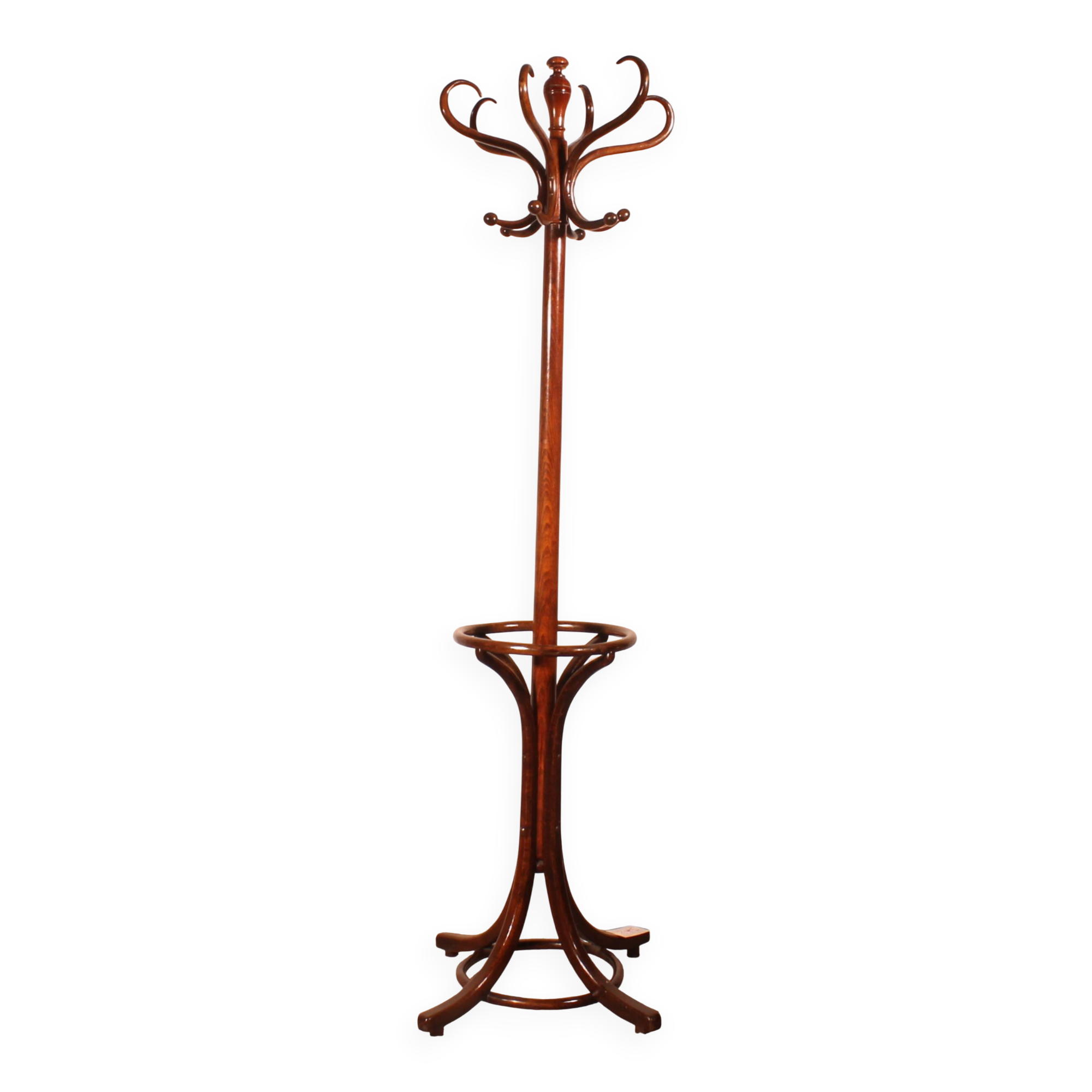 Parrot coat rack, Art Nouveau, known as Thonet