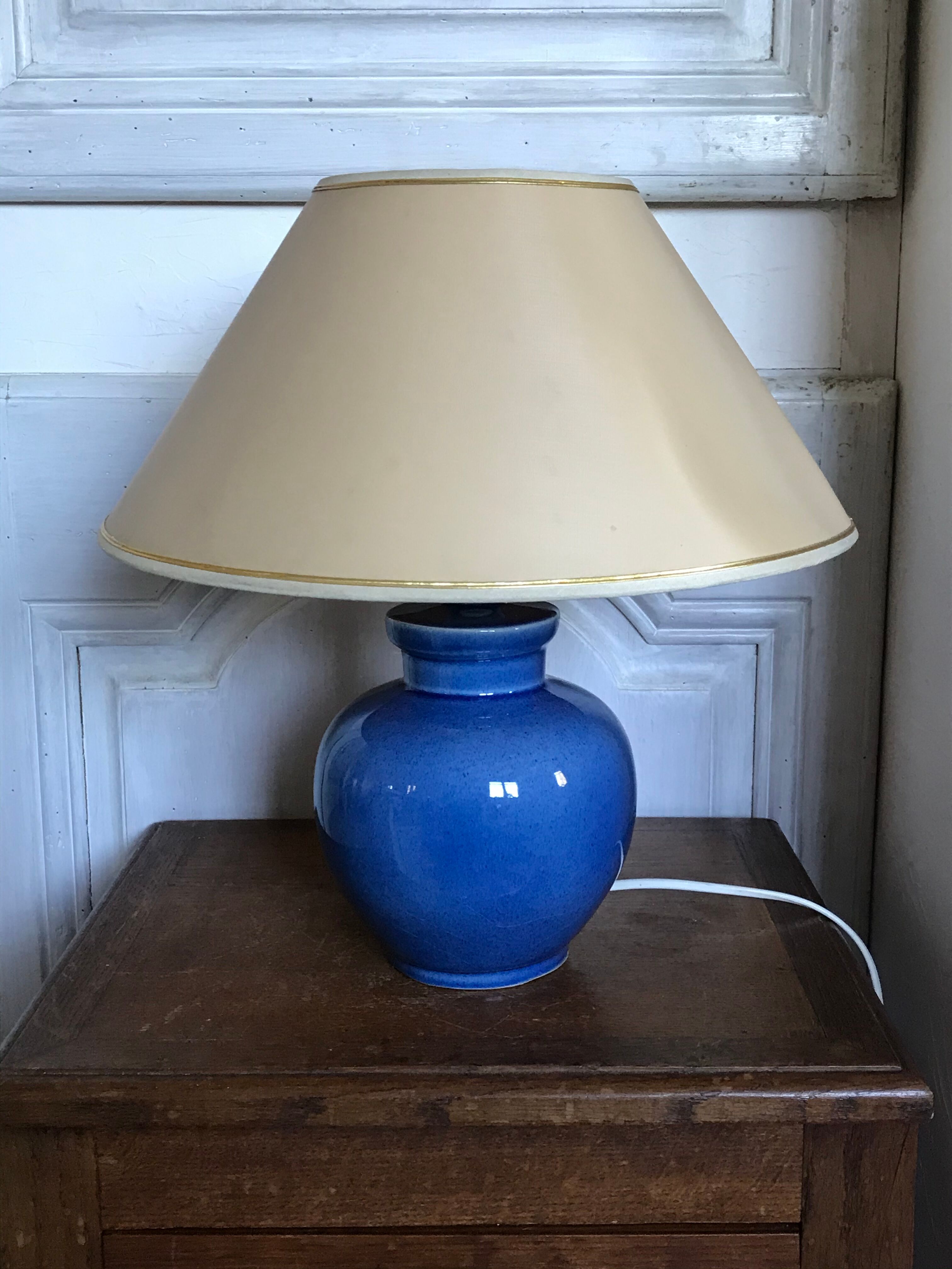 Vintage ceramic lamp