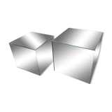 Lot de 2 bouts de canapé miroir AMPM