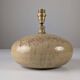 Ceramic table lamp in the style of Roger Capron with fern leaf Herbier motif, 1960s