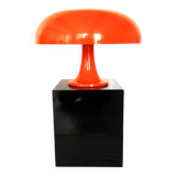Lampe de table Nesso orange, réédition par Artemide