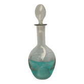 Carafe en cristal ciselé estampillé belgique