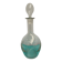 Carafe en cristal ciselé estampillé belgique