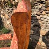 Voltaire armchair with walnut ears