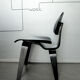Black DCW chair by Charles & Ray Eames for Herman Miller, 1980