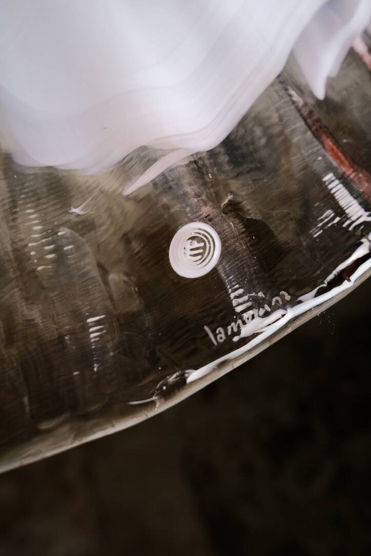 Murano glass and brass pendant by La Murrina, Italy, 1970s