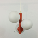 Lustre vintage orange