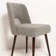 'Shell' Chair in Grey Boucle, Europe, 1960s