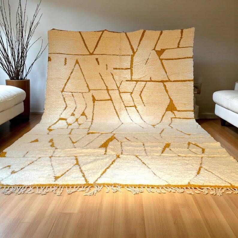 Grand tapis artisanal berbère 300/400