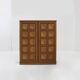 Vintage Brutalist high cabinet 1970s Gerhard Bartels