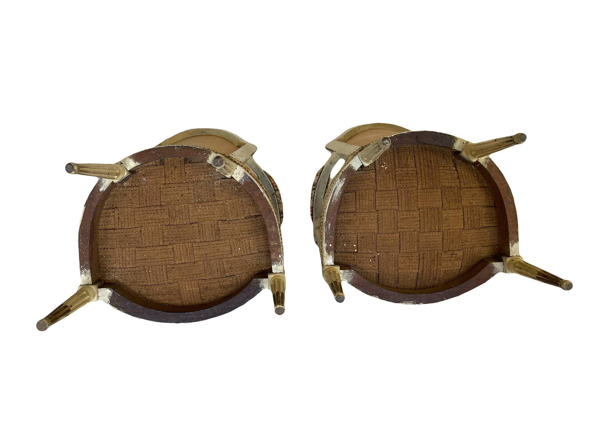 SET OF ARMCHAIRS LOUIS XVI PERIOD gendarme hat 18TH