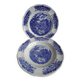 2 BP porcelain advertising plates