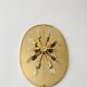 Illuminated floral mirror by Palwa