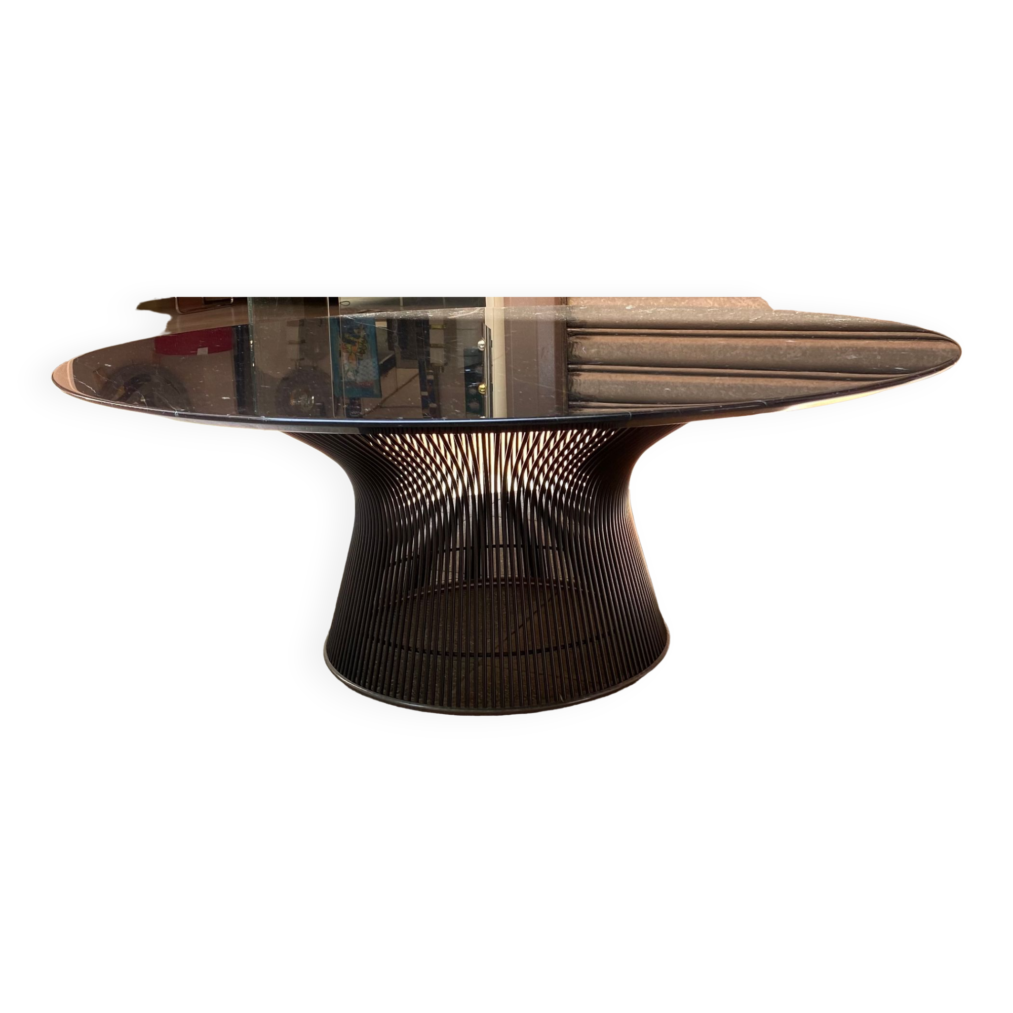 Coffee table by Warren Platner - Limited Edition Knoll bronze 2020