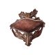 Antique Black Forest Corner Wall Console, late 1800s