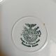 Eight Villeroy & Boch dessert plates with gold decor