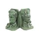 Bookends bust wagner beethoven plaster signed