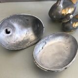 Series of six metal duck boxes