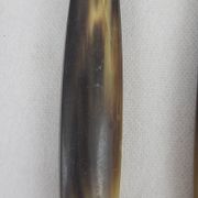 Art Deco serving cutlery with horn handle