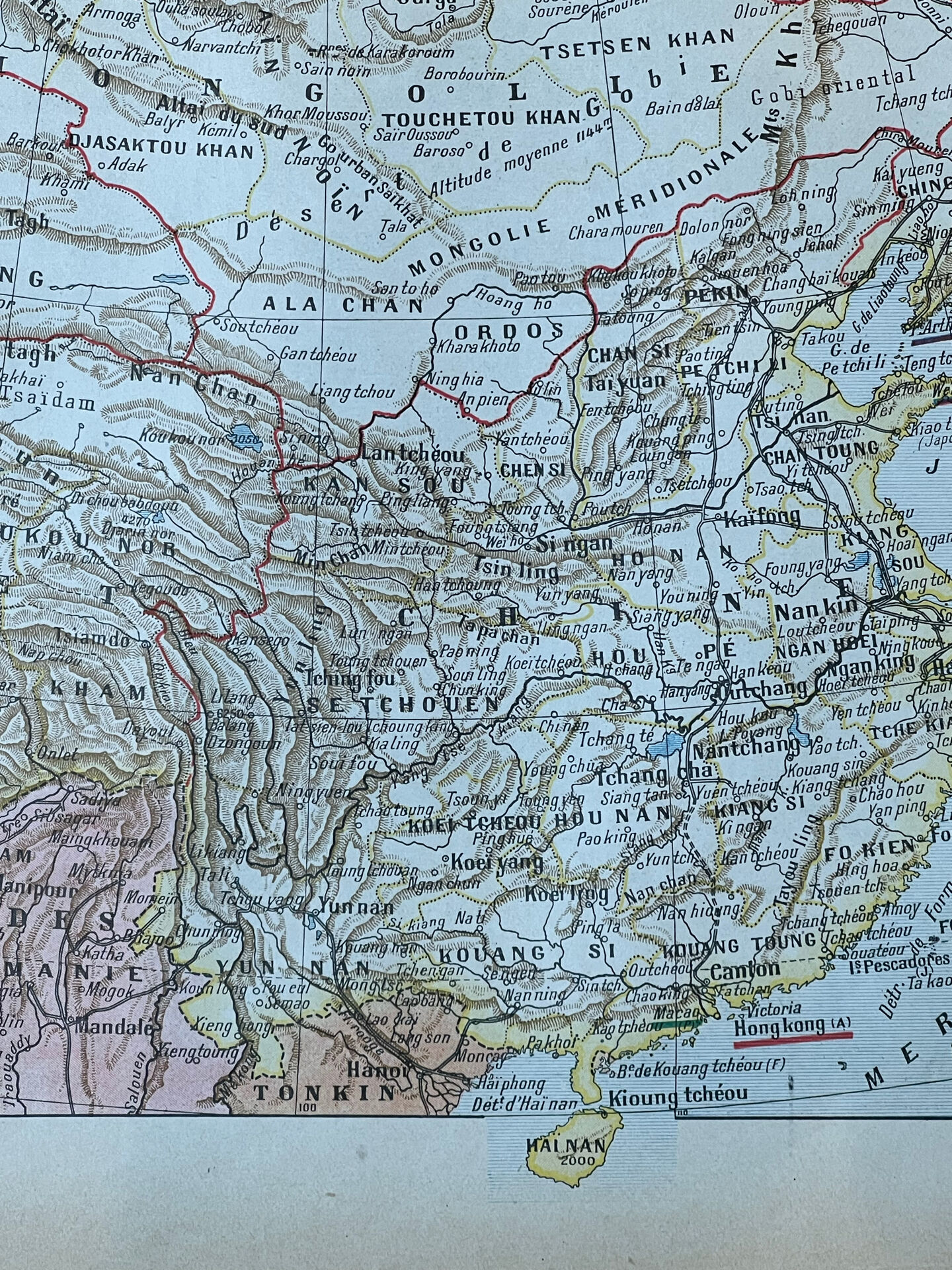 Map of China - 20x29cm