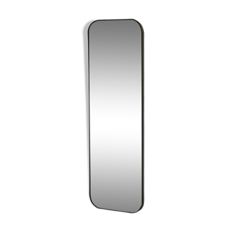 Oval Vertical Mirror - Black/Gold Contour - 4.4