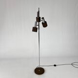 Lampadaire Wilko/Solken Leuchten avec lampes orientables, 1970s