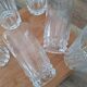 Verres à eau ou apéritif en cristal