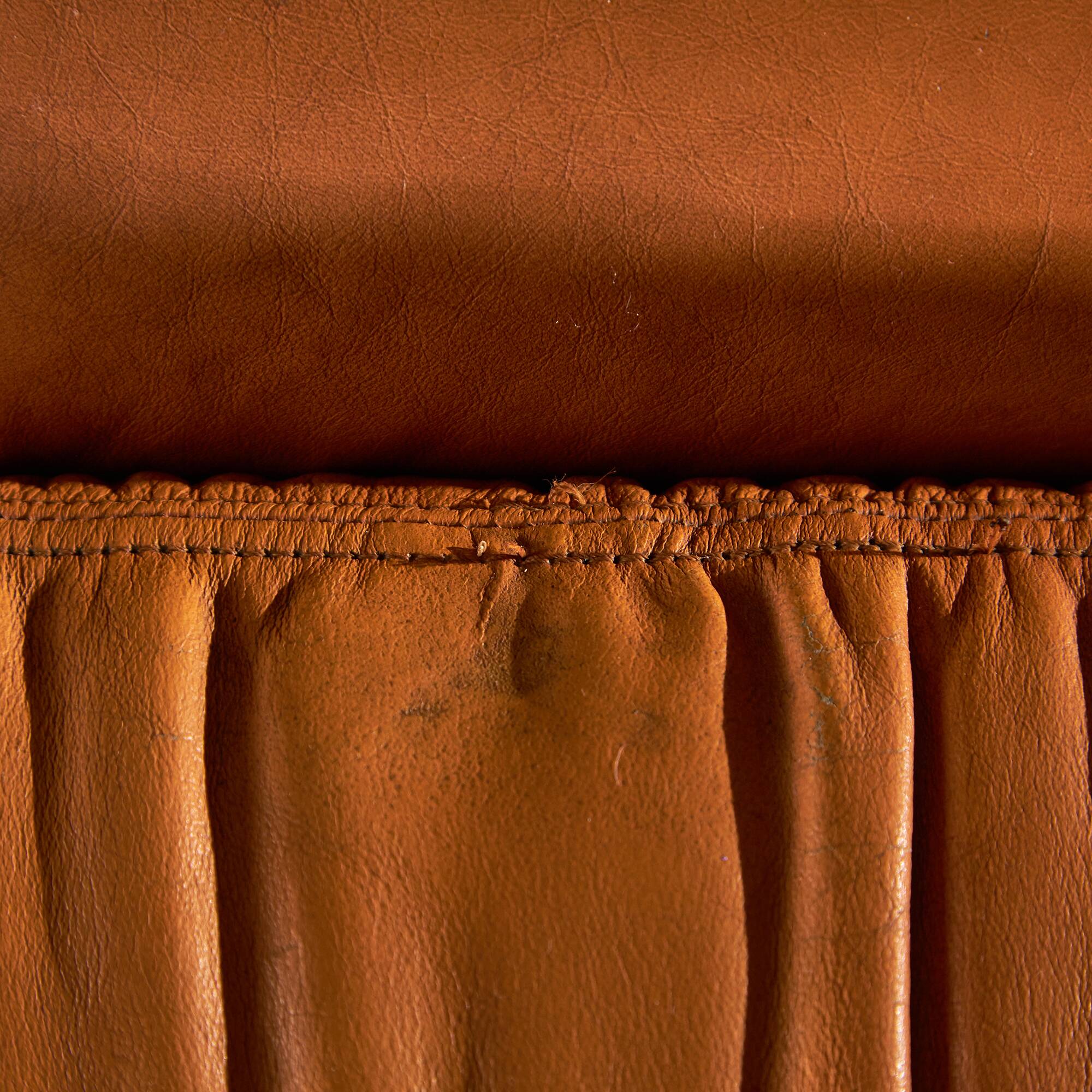 Light Warm Brown Leather Sofa Set