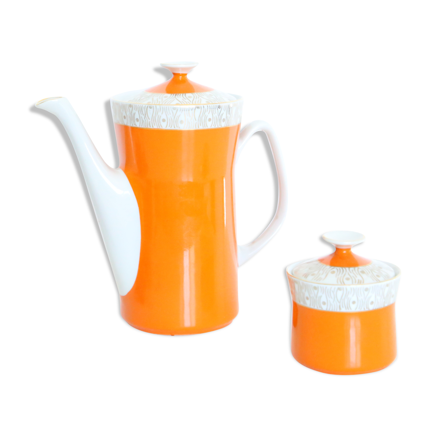 Polish porcelain coffee maker