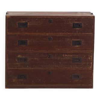 Antique Japanese chest of drawers – Meiji/Taishō period (c. 1890-1926) #50