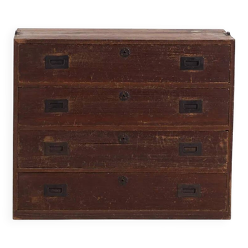 Antique Japanese chest of drawers – Meiji/Taishō period (c. 1890-1926) #50
