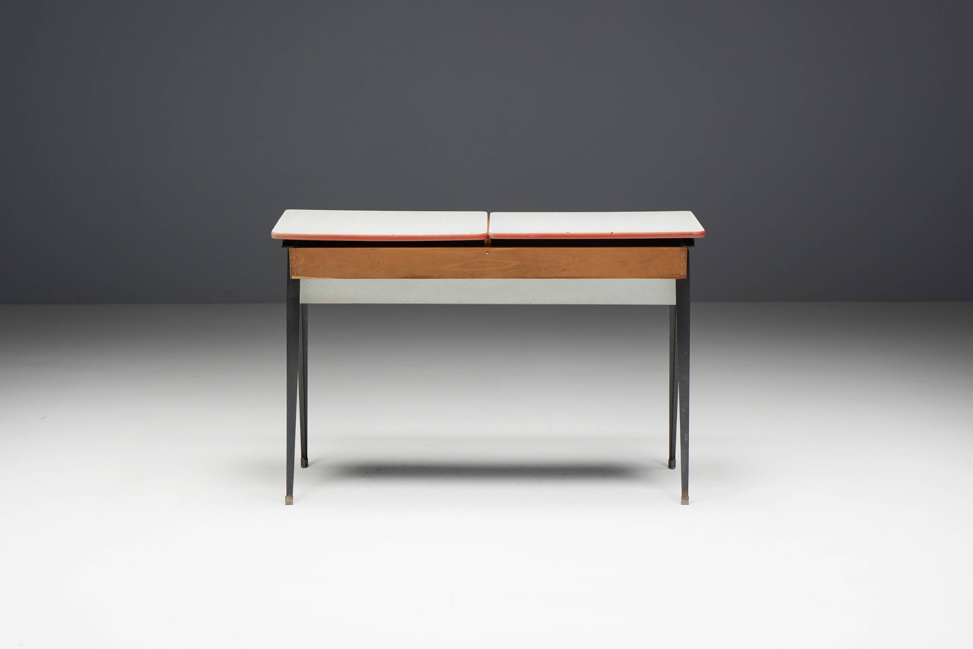 Mid-Century Modern Writing Desk, Netherlands, 1960s