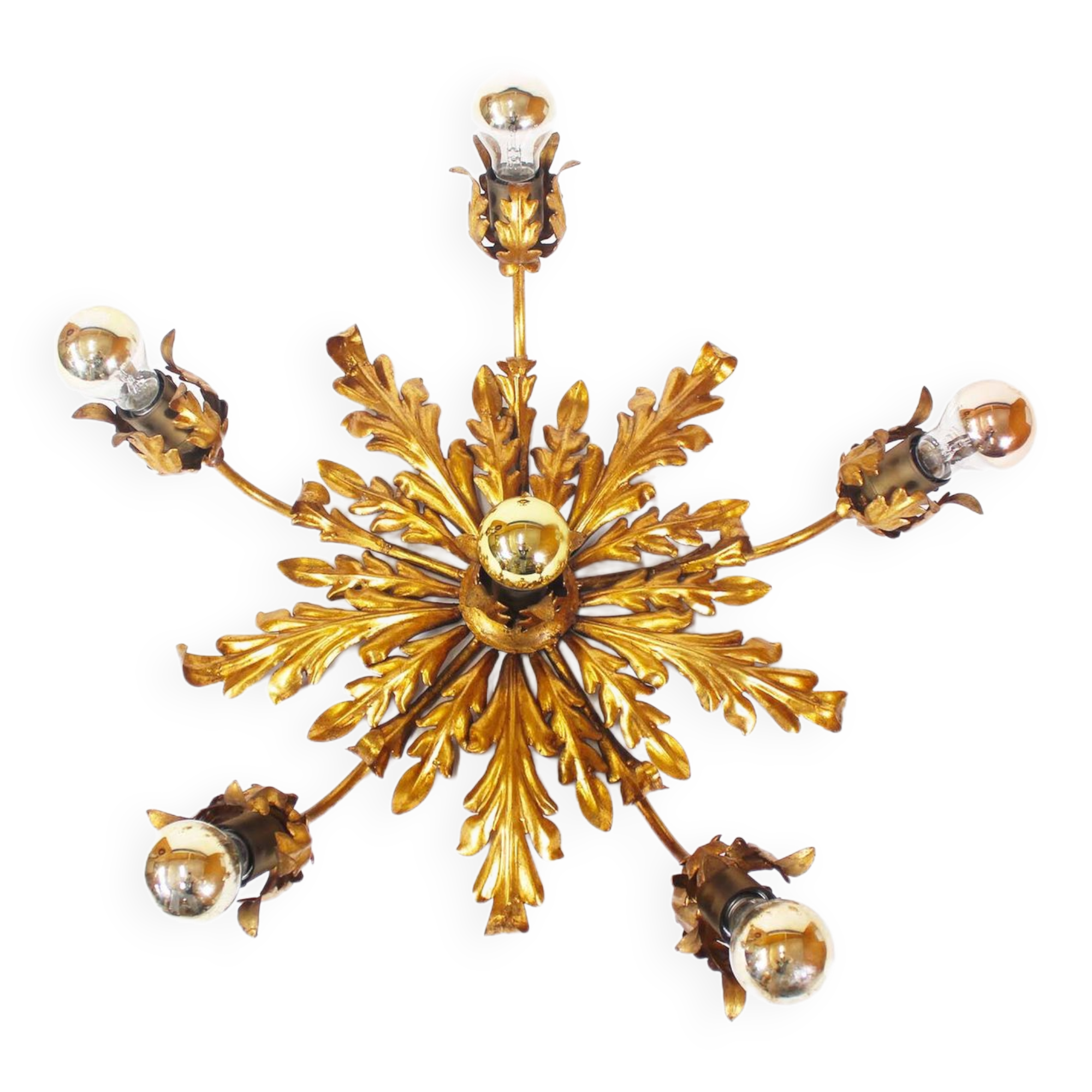 Large Spanish florentine ceiling or wall ligh