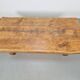 Mid-Century Brutalist Coffee Table in Oak, Spain, 1960s